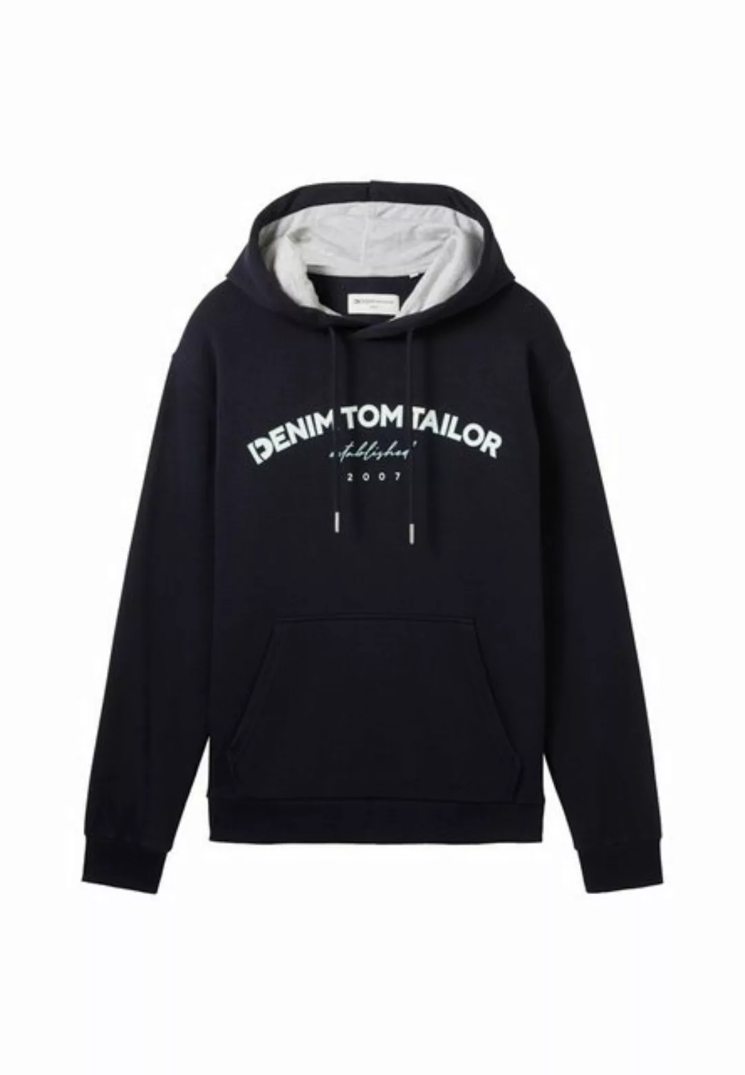TOM TAILOR Hoodie Hoodie Kapuzensweatshirt (1-tlg) günstig online kaufen