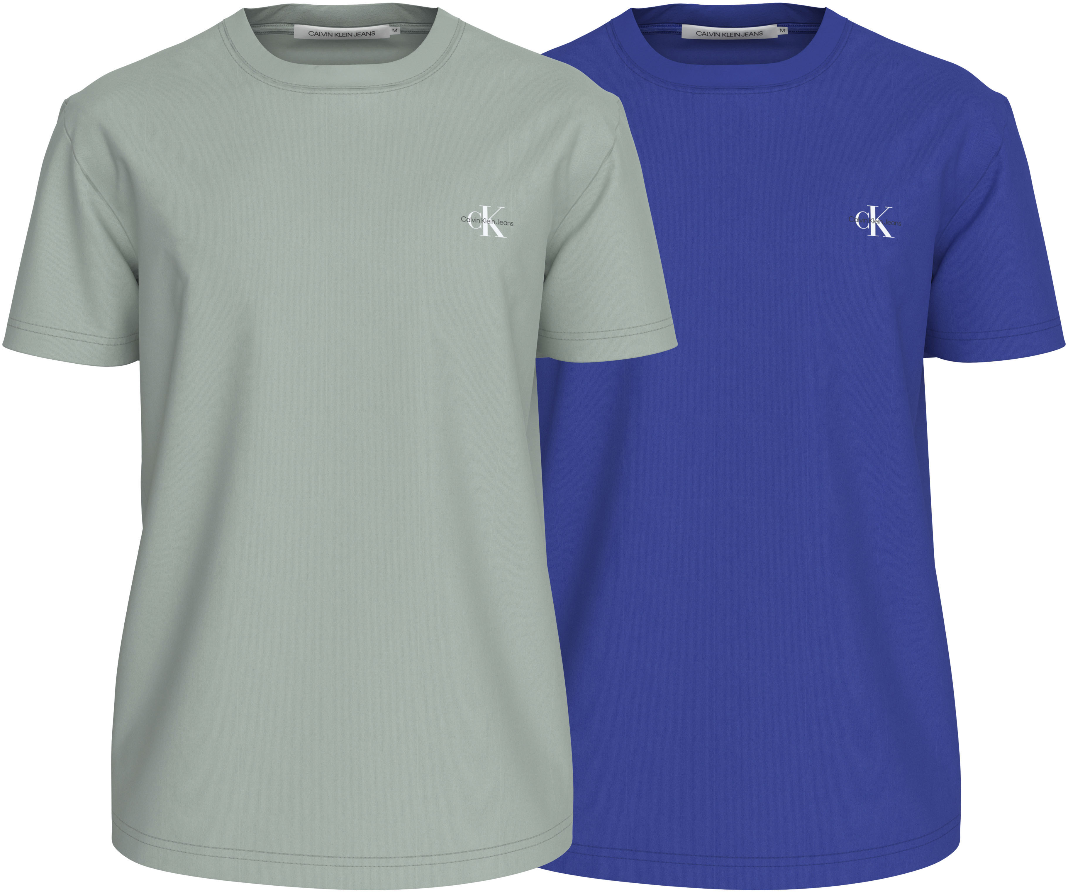 Calvin Klein Jeans T-Shirt "2 PACK MONOLOGO", Logodruck günstig online kaufen