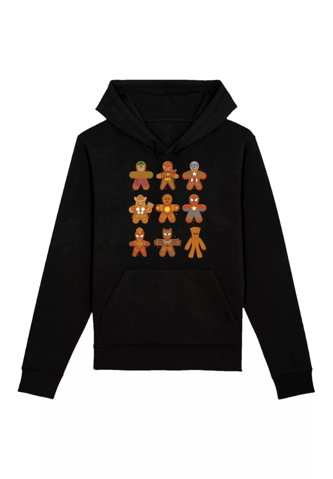 F4NT4STIC Kapuzenpullover "Marvel Universe Christmas Gingerbread Avengers", günstig online kaufen