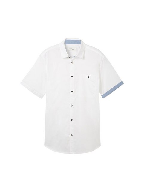 TOM TAILOR Poloshirt washed oxford shirt günstig online kaufen