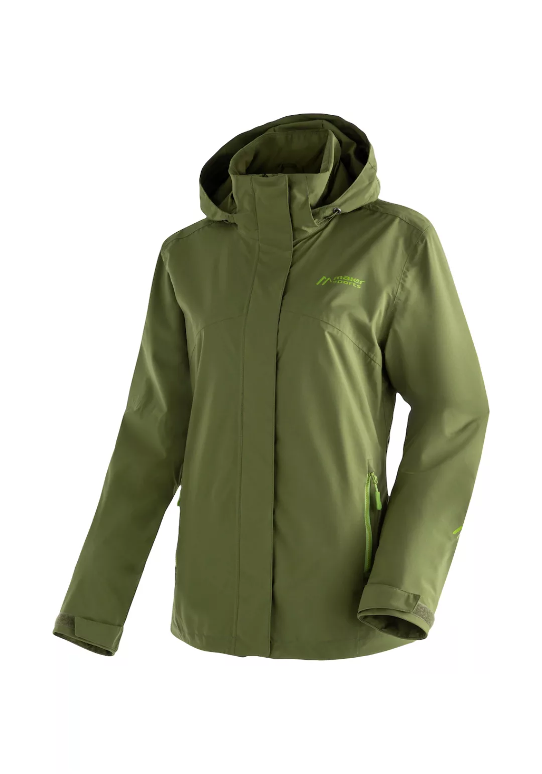 Maier Sports Outdoorjacke "Metor rec W", Damen Regenjacke wasserdicht mit K günstig online kaufen