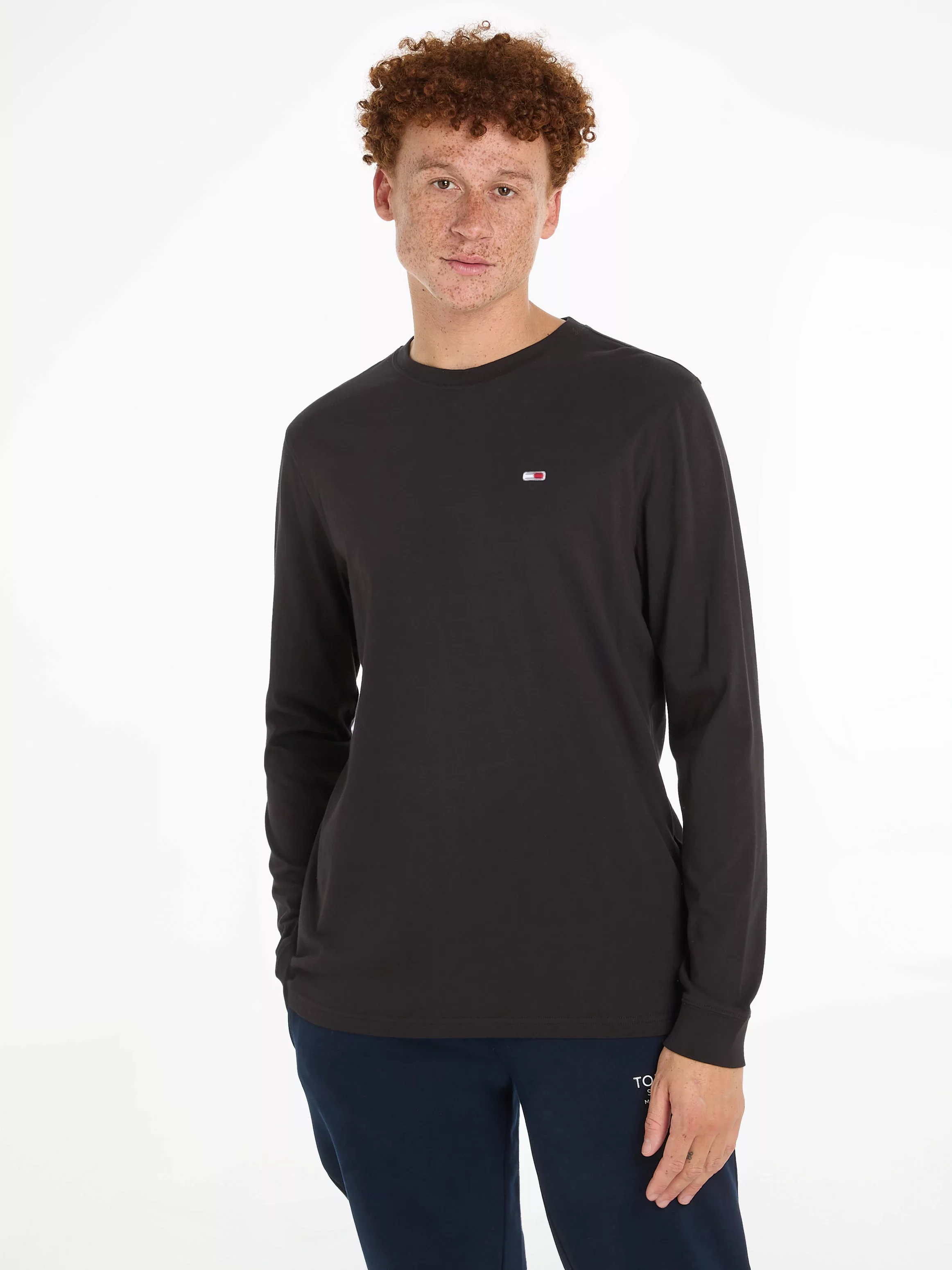 Tommy Jeans Plus Langarmshirt "TJM SLIM 2PACK L/S EXT", mit Rundhalsausschn günstig online kaufen