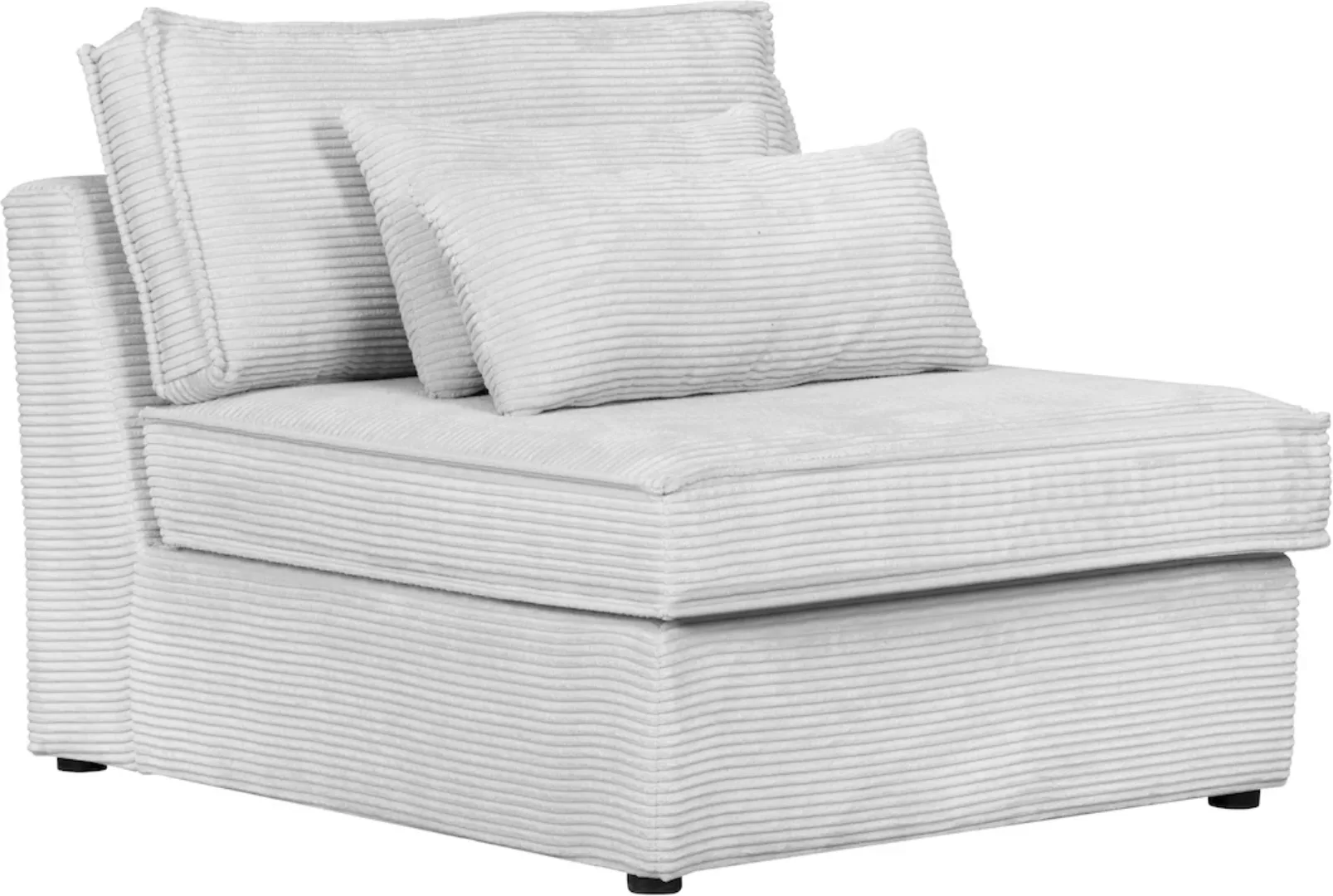 RAUM.ID Sofa-Mittelelement "Enid", Teil eines Modulsofas, fester Sitzkomfor günstig online kaufen
