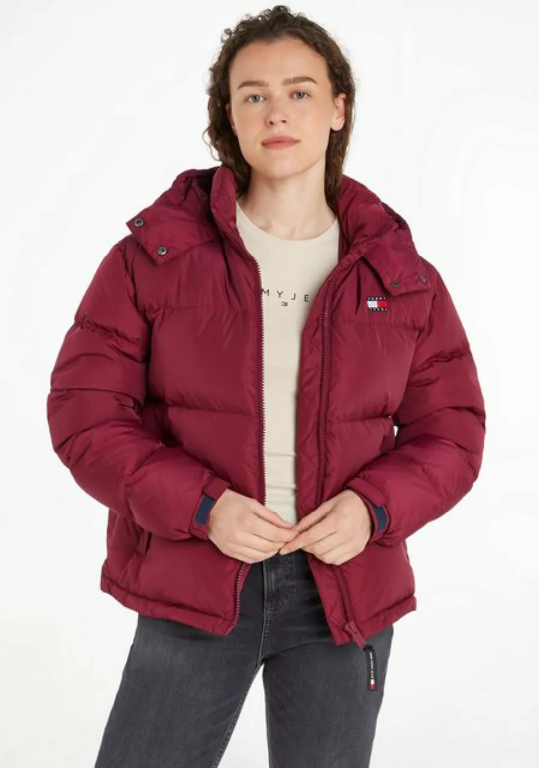 Tommy Jeans Steppjacke TJW ALASKA PUFFER EXT mit Logostickereien günstig online kaufen