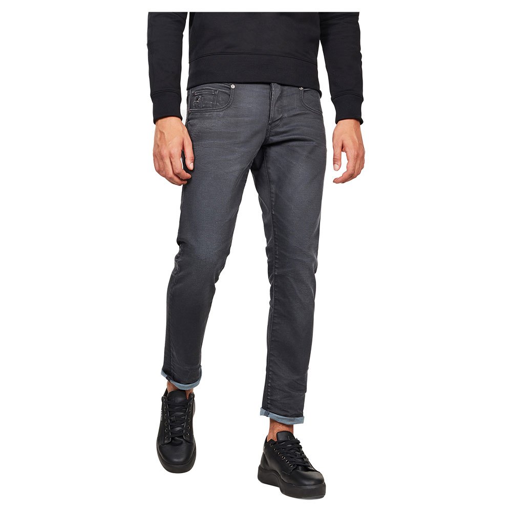 G-star Radar Zip Straight Tapered Jeans 29 Dry Waxed Pebble Grey günstig online kaufen