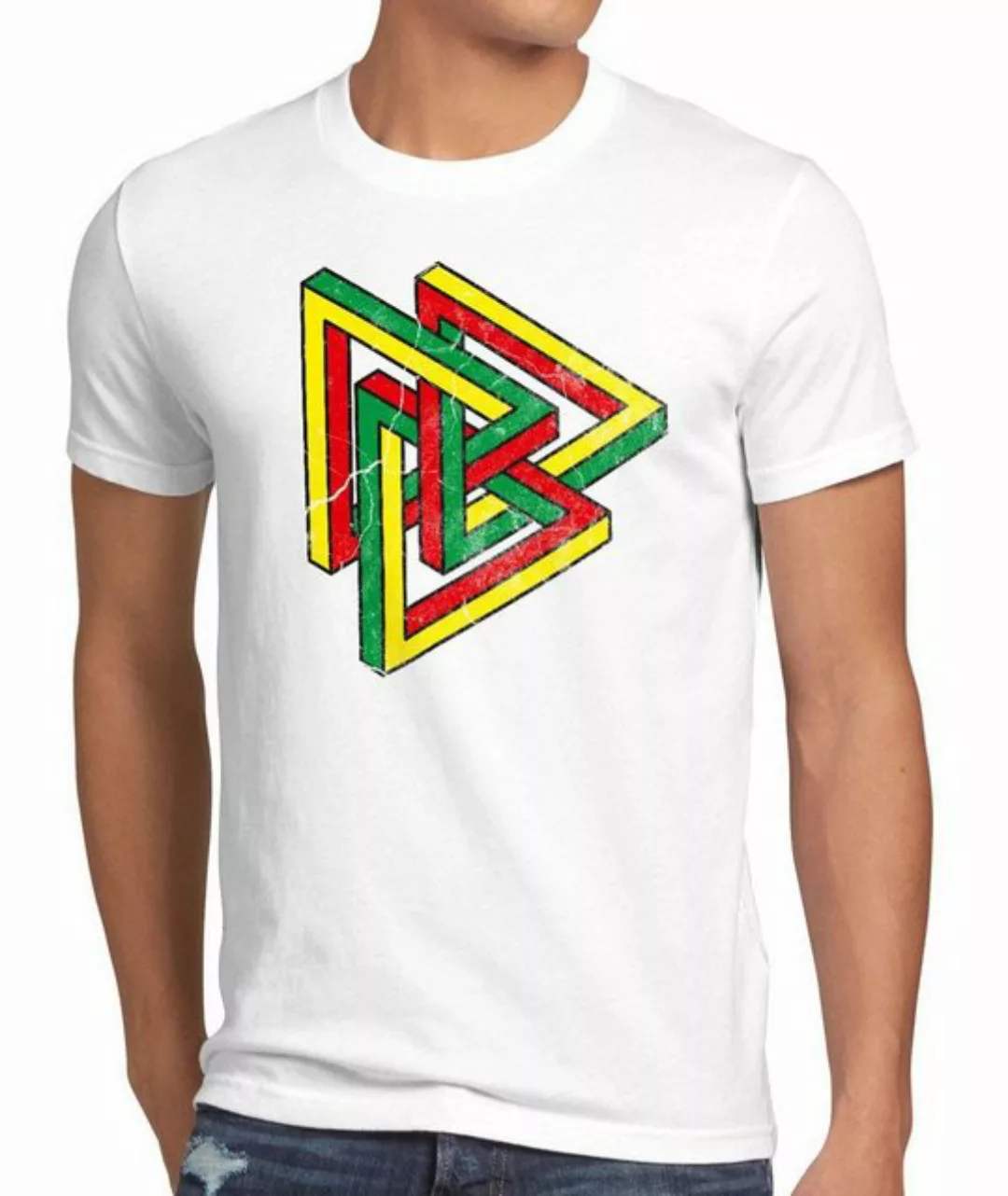 style3 T-Shirt Color Penrose Sheldon Escher Cooper Dreieck the big bang the günstig online kaufen