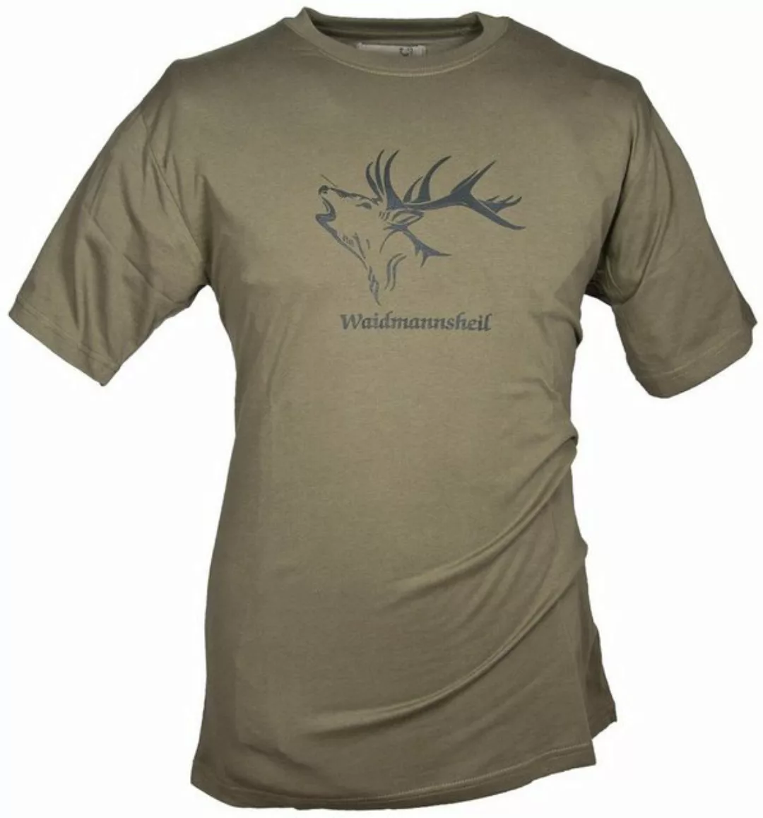 Hubertus® Hunting T-Shirt Jagd-T-Shirt Herren "Waidmannsheil" von Oefele Ja günstig online kaufen