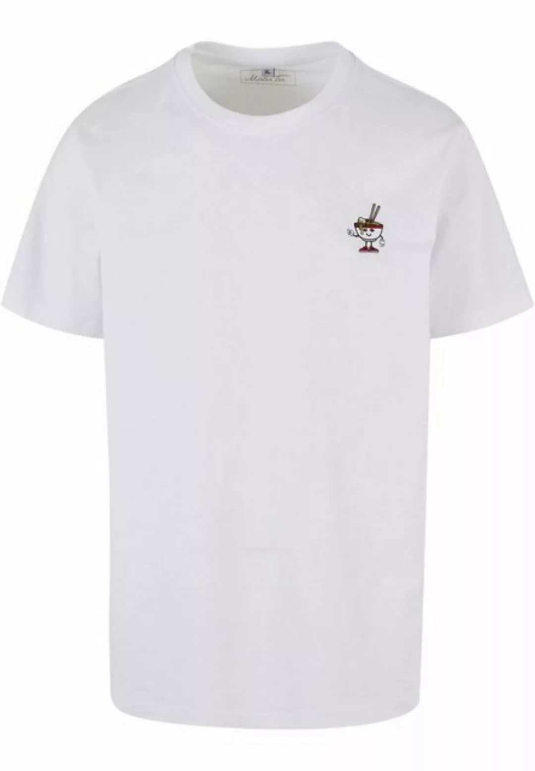 MisterTee T-Shirt MisterTee Herren Peace Noodles Tee EMB (1-tlg) günstig online kaufen