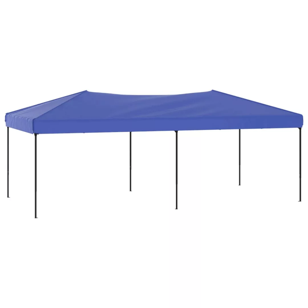 Vidaxl Partyzelt Faltbar Blau 3x6 M günstig online kaufen