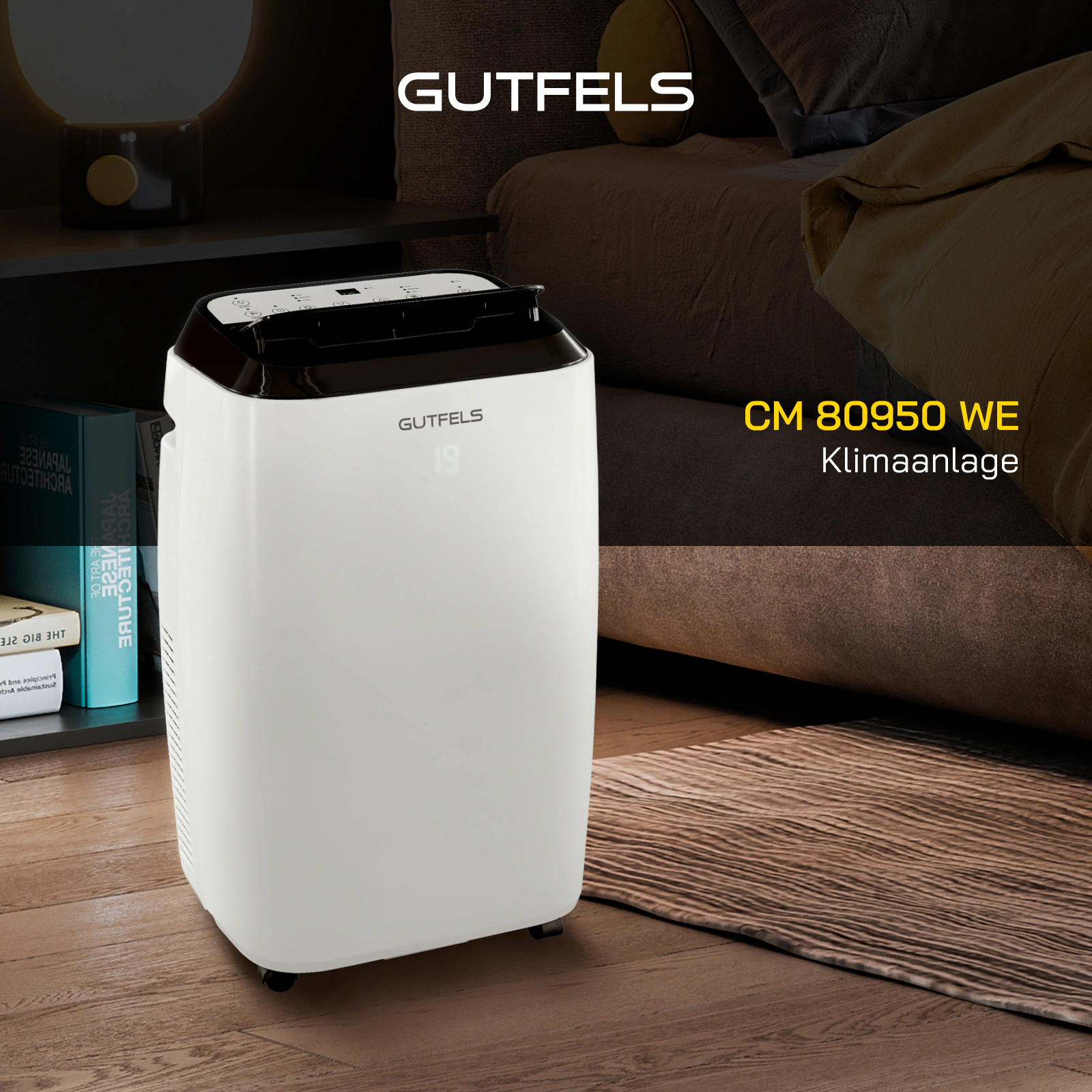 Gutfels 3-in-1-Klimagerät »CM 80950 we«, Luftkühlung - Entfeuchtung - Venti günstig online kaufen