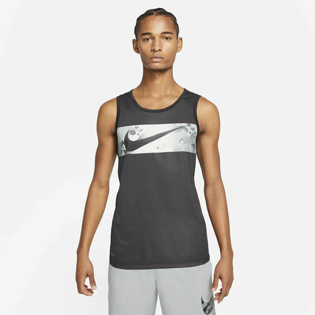 Nike Legend Swoosh Camo Ärmelloses T-shirt XL Black günstig online kaufen