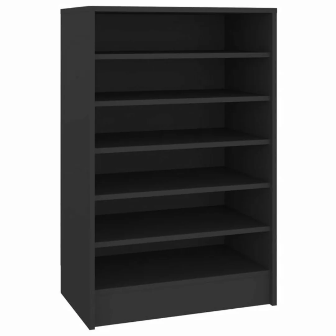 vidaXL Schuhschrank Schuhschrank Schwarz 60x35x92 cm Spanplatte günstig online kaufen