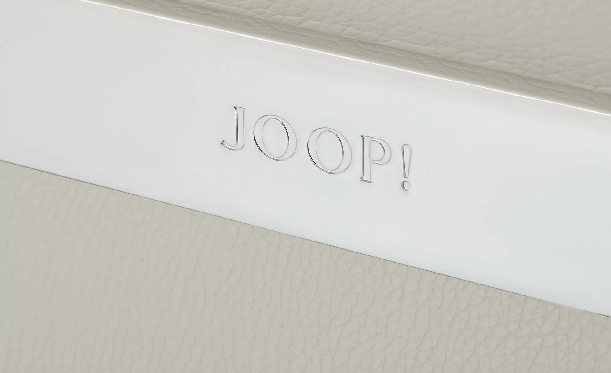 JOOP! Ledersofa  8151 ¦ grau ¦ Maße (cm): B: 238 H: 74 T: 111.0 Polstermöbe günstig online kaufen