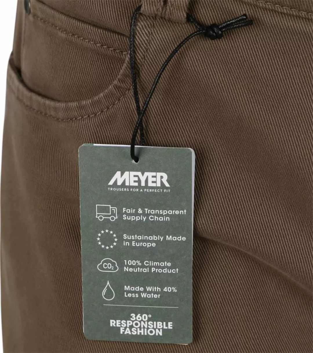Meyer Dubai Hose Greige - Größe 25 günstig online kaufen