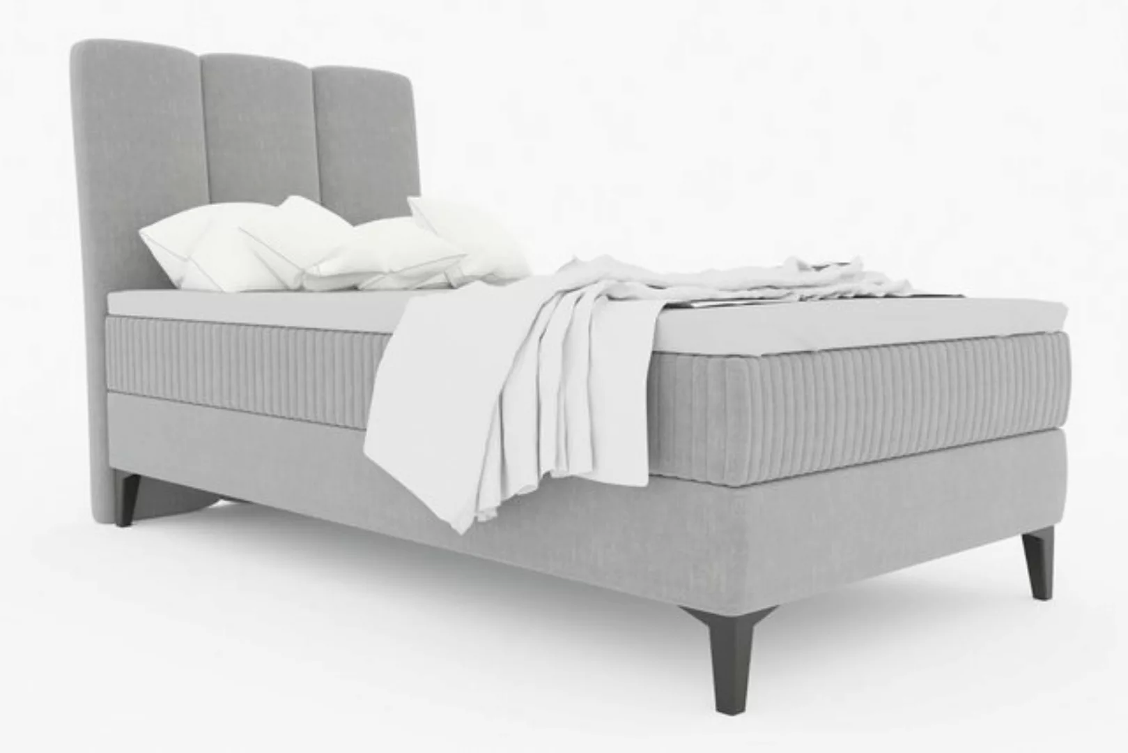 Stylefy Boxspringbett Gustavo (Schlafzimmerbett, Bett), Design günstig online kaufen