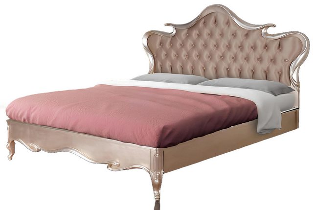 Xlmoebel Bett Neu Luxus Doppelbett mit Polsterung im Chesterfield-Stil (1-t günstig online kaufen