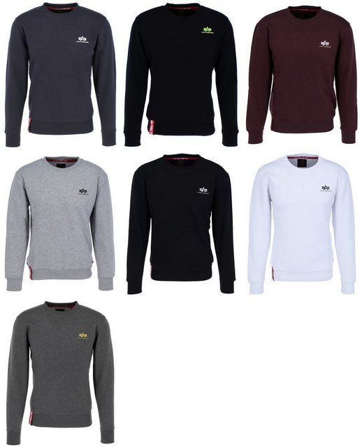 Alpha Industries Sweatshirt Basic Sweater Small Logo (1-tlg) günstig online kaufen