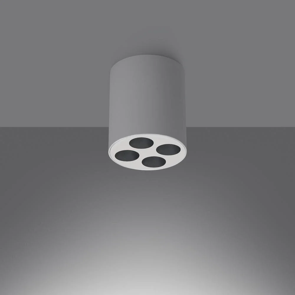 famlights | LED Deckenleuchte Zia in Weiß 4x 2,25W 887lm günstig online kaufen