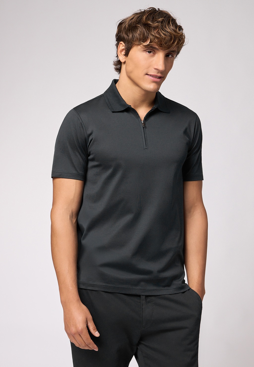 Roy Robson T-Shirt "Mit Zipper" günstig online kaufen