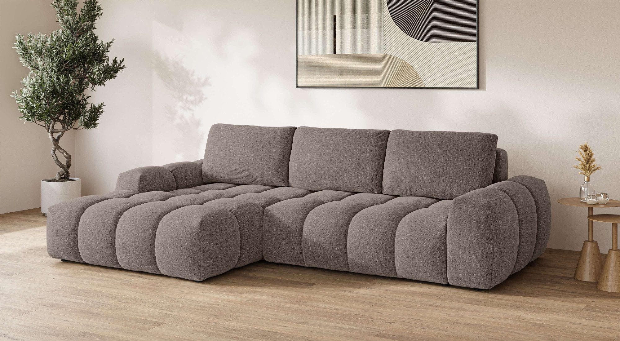INOSIGN Ecksofa AZITA klein optionale Schlafsofa günstig online kaufen