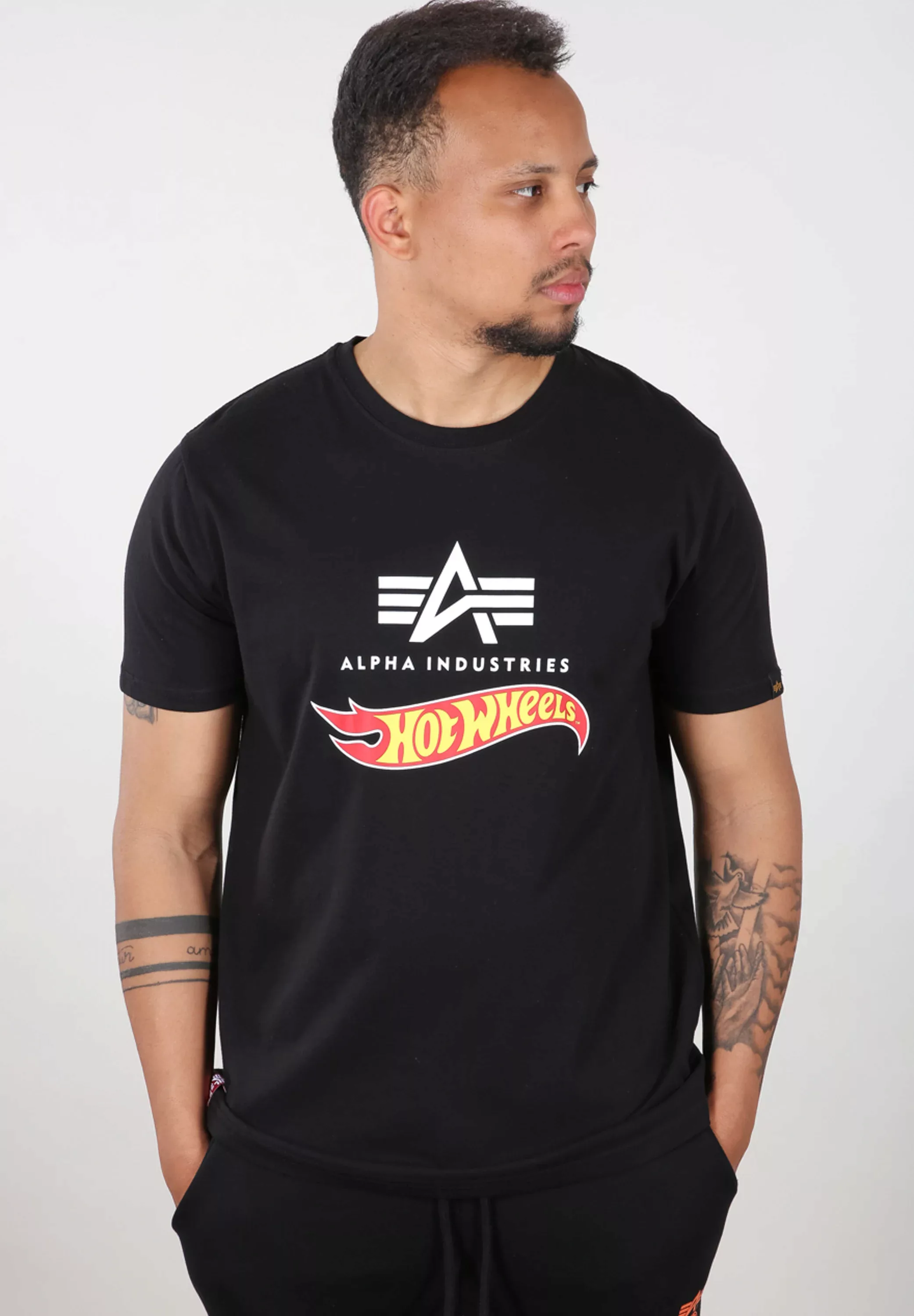 Alpha Industries Longsleeve "Alpha Industries Men - T-Shirts Hot Wheels Fla günstig online kaufen