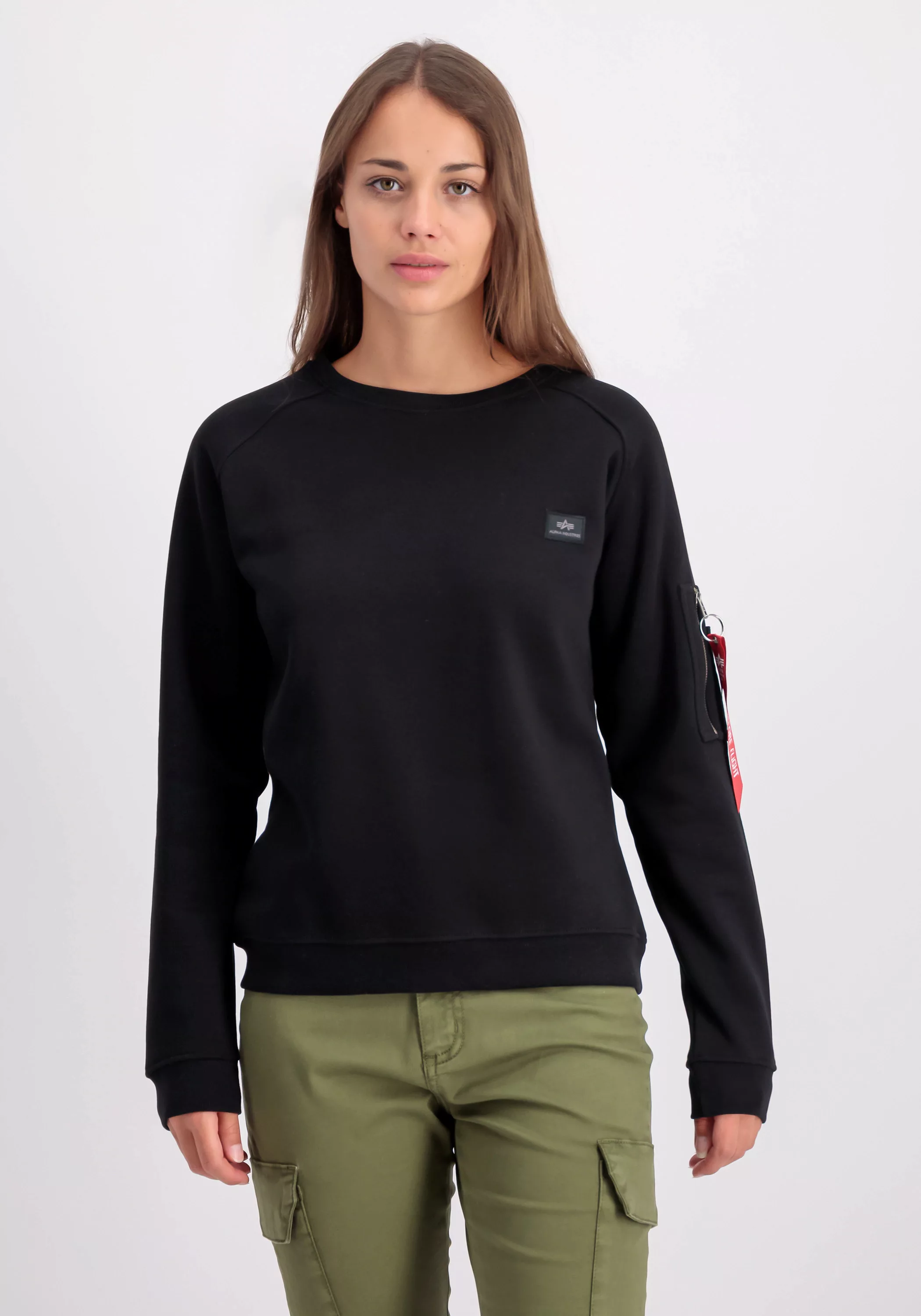 Alpha Industries Sweater "ALPHA INDUSTRIES Women - Sweatshirts X-Fit Sweate günstig online kaufen
