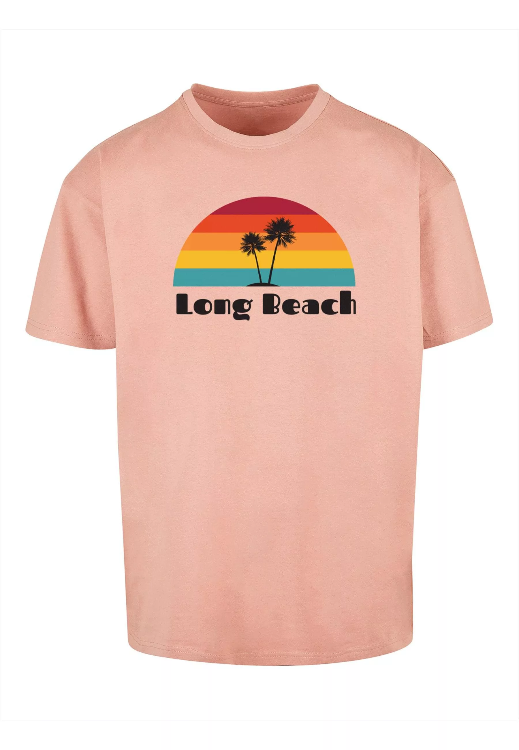 Merchcode T-Shirt "Merchcode Herren Long Beach Heavy Oversize Tee-BY102" günstig online kaufen