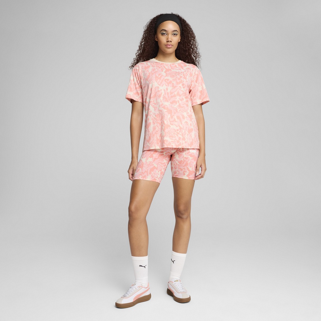 PUMA T-Shirt "ESS NATURE 2.0 Relaxed AOP T-Shirt Damen" günstig online kaufen