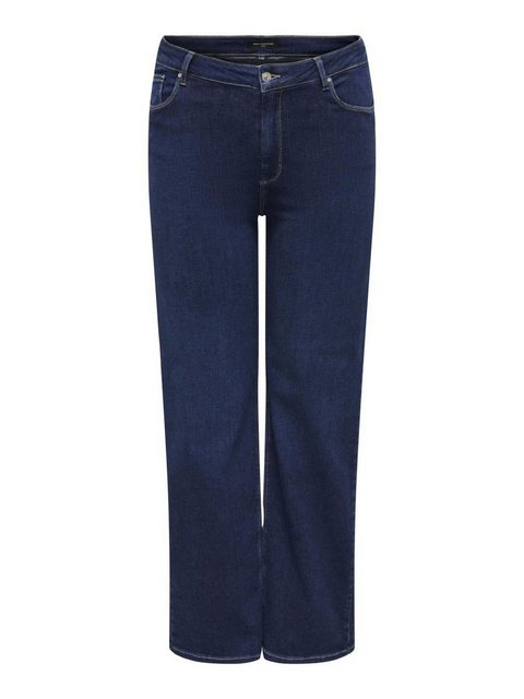 Carmakoma by Only Damen Jeans CARWILLY HW WIDE CRO - Skinny - Dark Blue Den günstig online kaufen