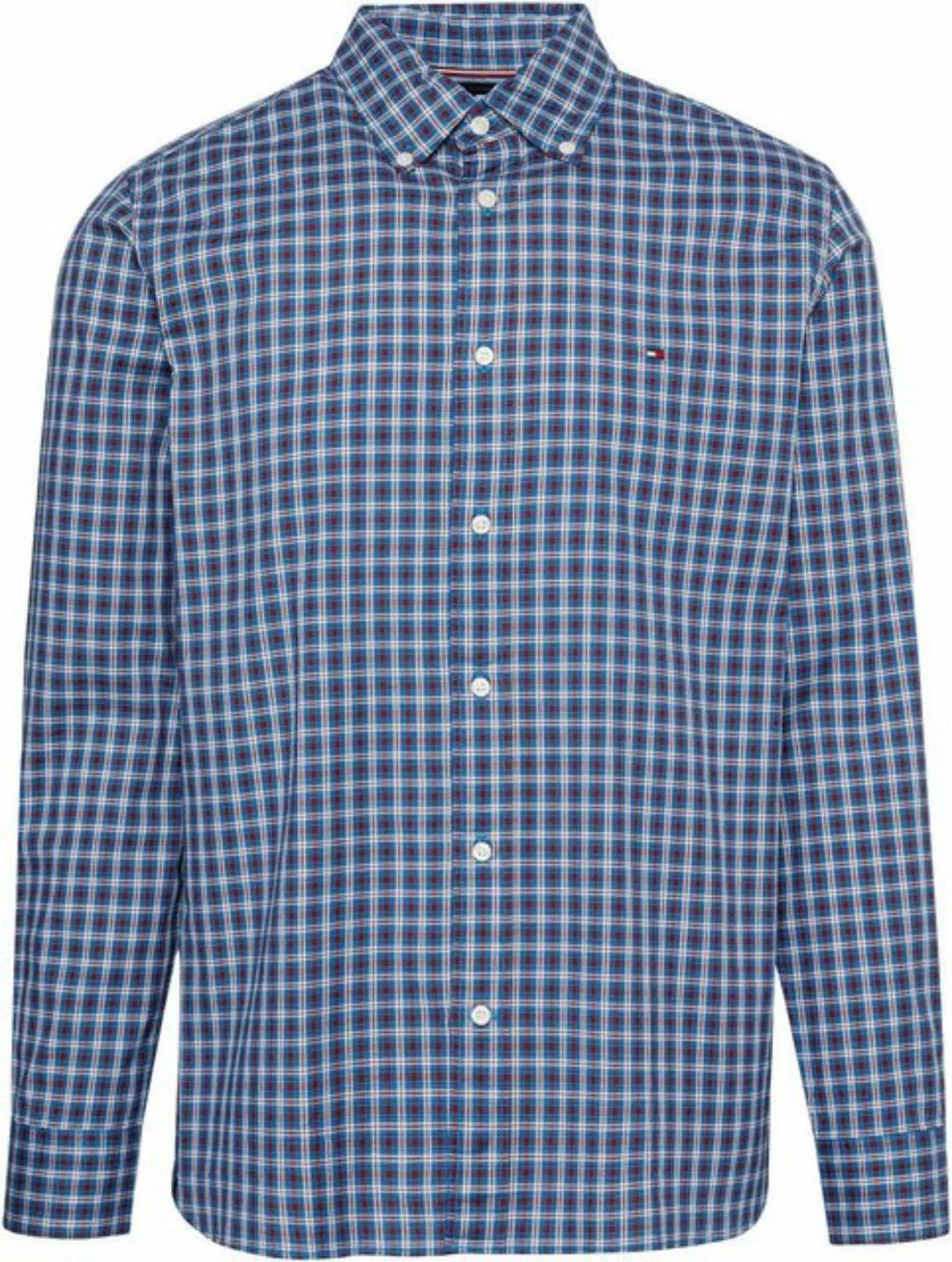 Tommy Hilfiger Karohemd NAT. SOFT FLEX MINI TARTAN RF günstig online kaufen