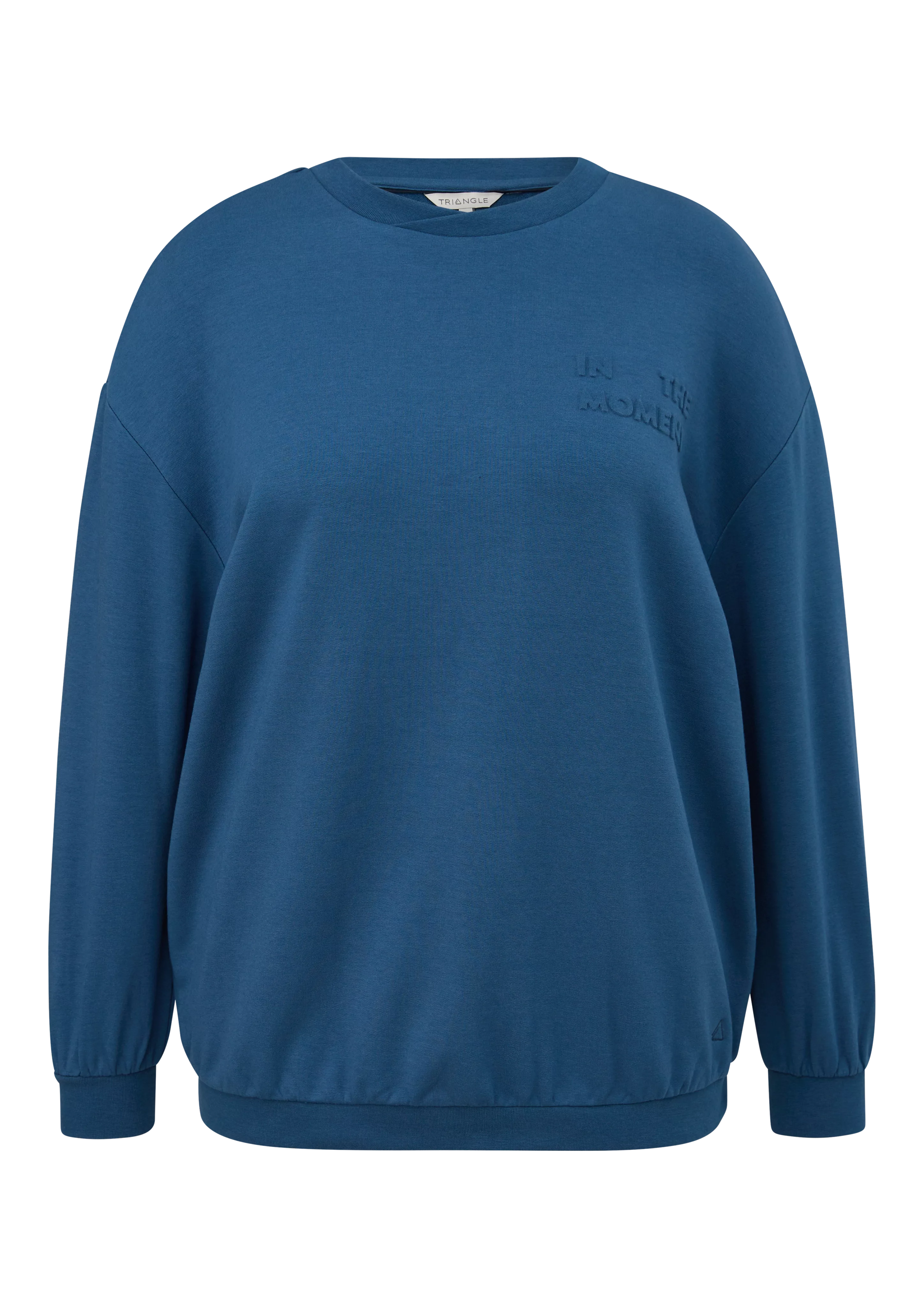TRIANGLE Sweatshirt mit Prägung günstig online kaufen