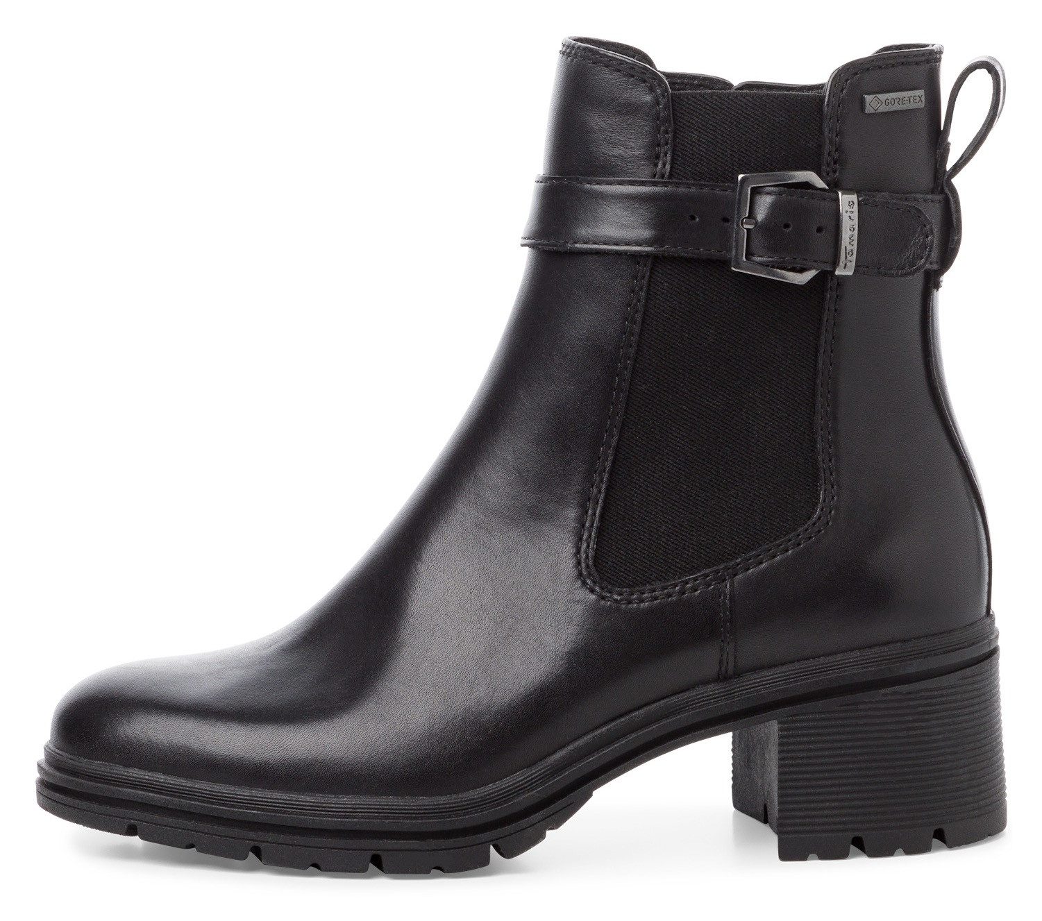 Tamaris Chelseaboots, Blockabsatz, Stiefelette, Businessschuh, Gore günstig online kaufen