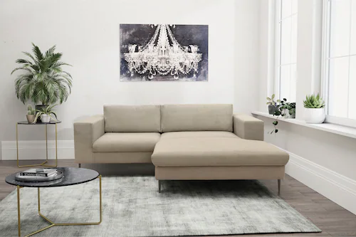 DOMO collection Ecksofa "Modica L-Form", moderne Optik mit großzügiger Reca günstig online kaufen