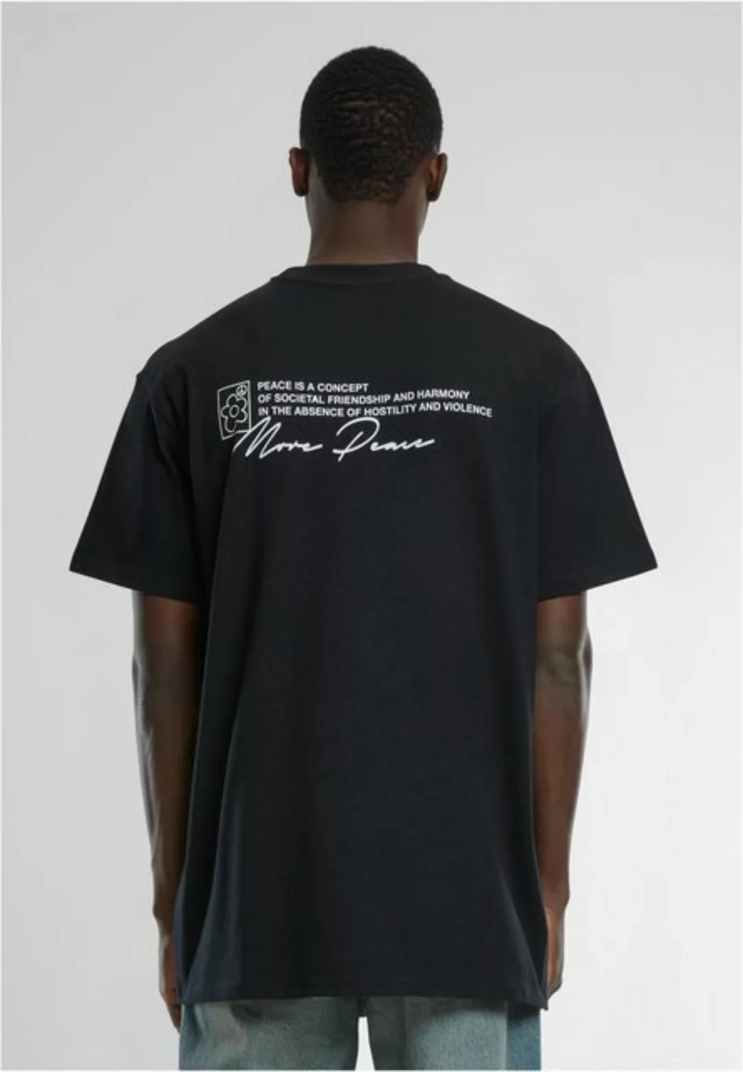 Upscale by Mister Tee T-Shirt Upscale by Mister Tee More Peace Oversize Tee günstig online kaufen