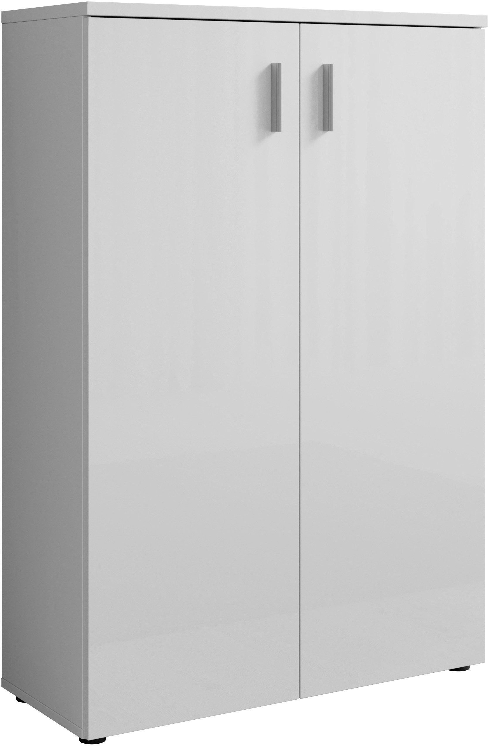 HBZ Schuhschrank "Lincoln weiß Glanz, BxHxT 80x120x35 cm", (1 St.), Schuhsc günstig online kaufen