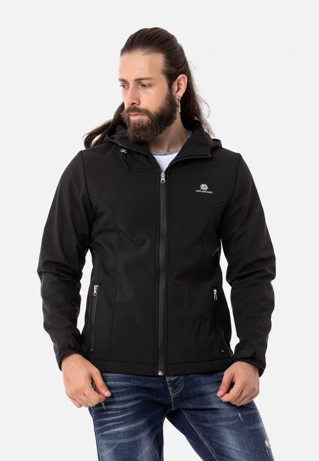 Cipo & Baxx Outdoorjacke, in sportlichem Look günstig online kaufen