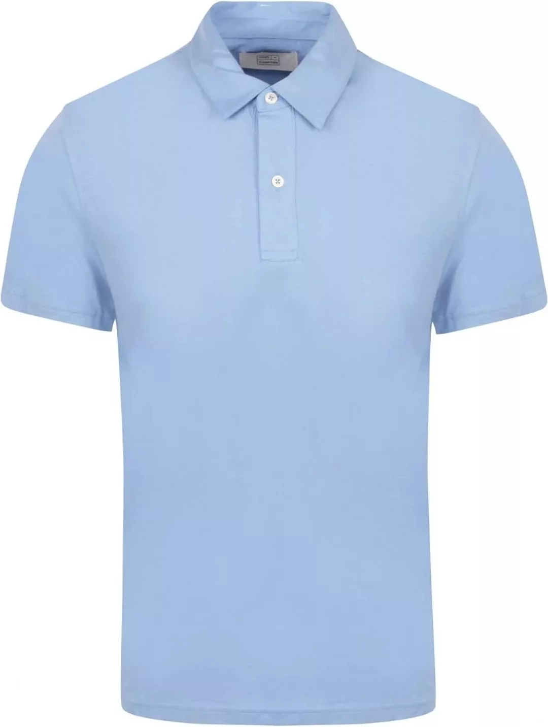 King Essentials The James Poloshirt Mid Blau - Größe S günstig online kaufen