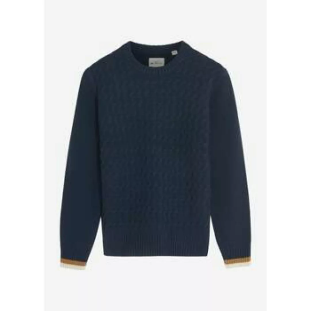 Ben Sherman  Pullover Cable textured crew - dark navy günstig online kaufen