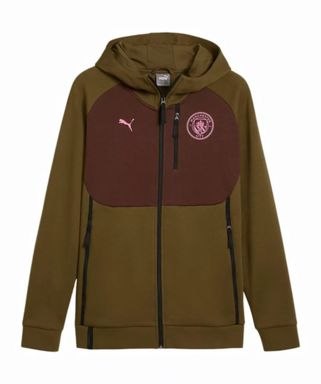 PUMA Sweatjacke PUMA Manchester City PUMATECH Kapuzenjacke Baumwolle günstig online kaufen