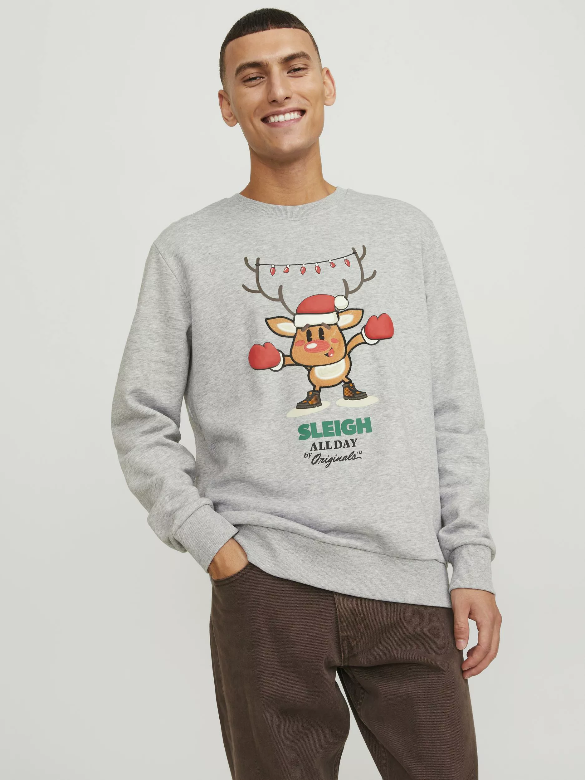 Jack & Jones Sweatshirt "JORXMAS SWEAT CREW NECK XMAS" günstig online kaufen