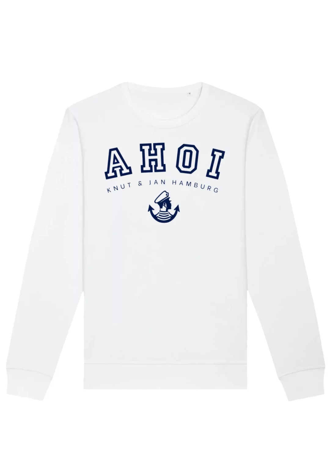 F4NT4STIC Sweatshirt "Ahoi Knut & Jan Hamburg", Print günstig online kaufen