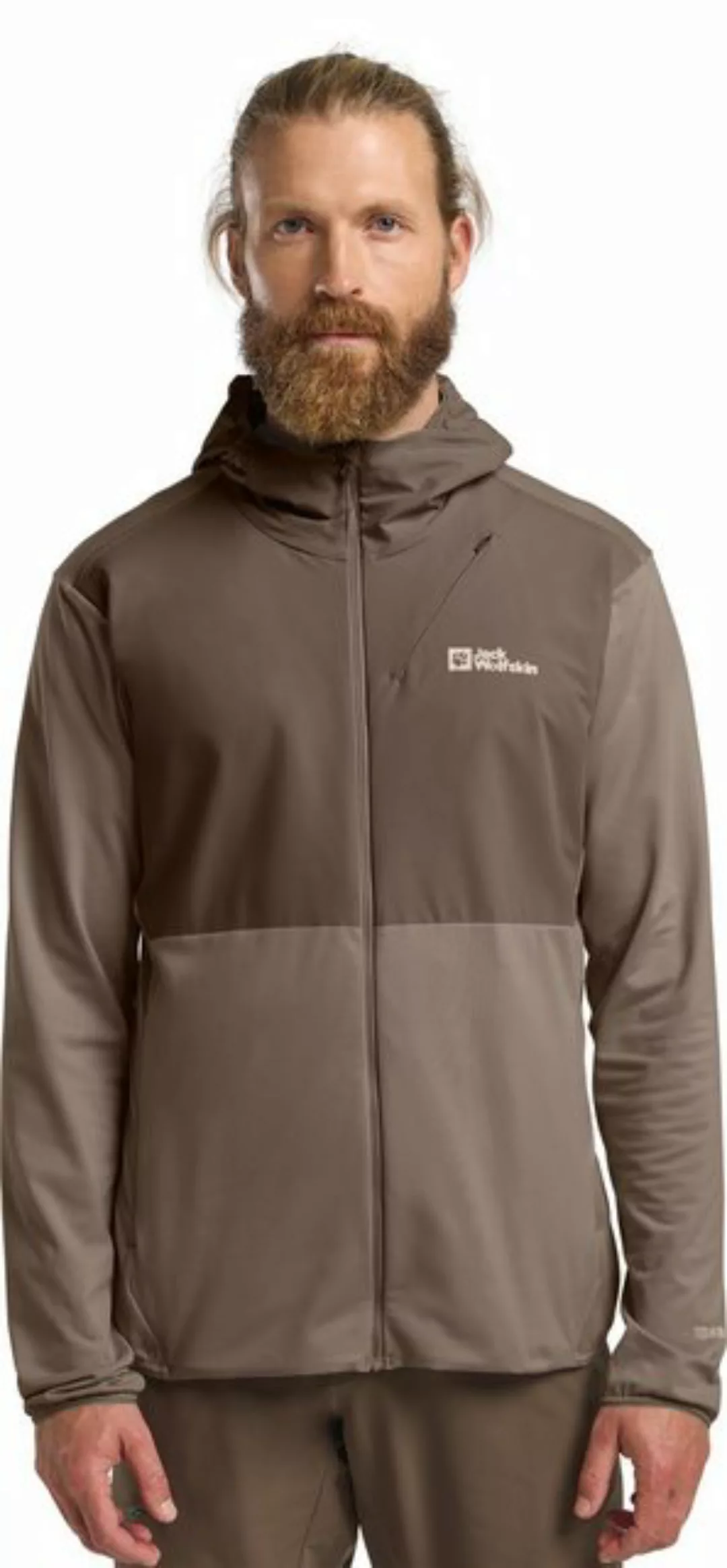 Jack Wolfskin Kapuzenfleecejacke PRELIGHT TRAIL HOODY M günstig online kaufen