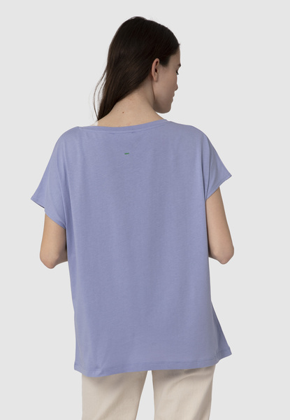 Milli T-shirt Aus Modal-buchenfaser & Bio-baumwolle Mit Druck "Waves" günstig online kaufen