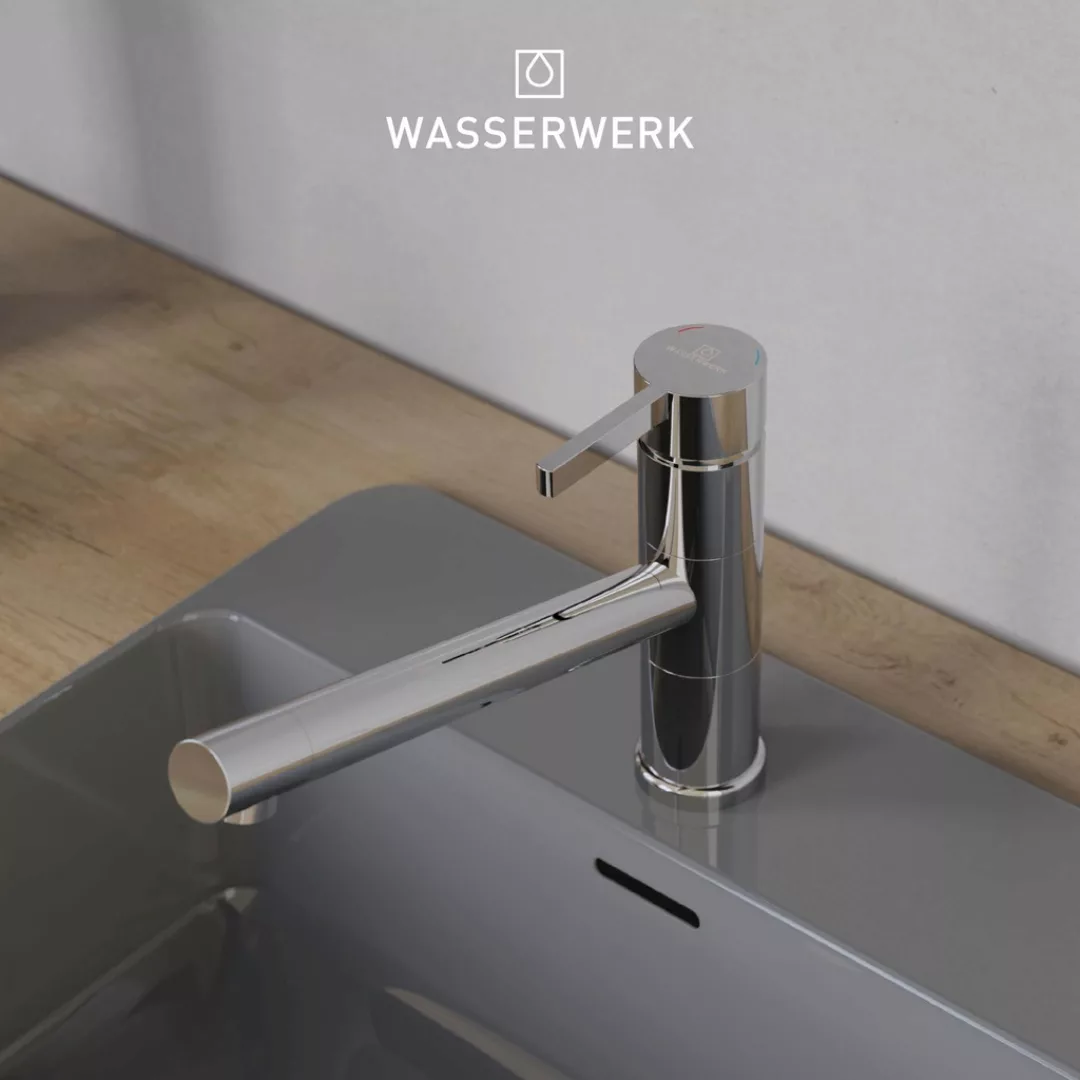 WASSERWERK Spültischarmatur »WK 6, Wasserhahn, Küche, Einhebelmischer«, 150 günstig online kaufen