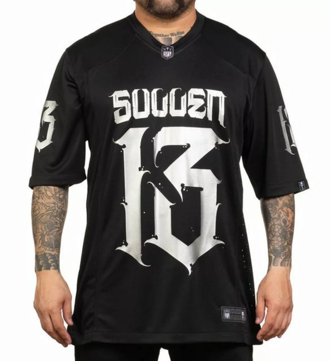 Sullen Clothing T-Shirt T-Shirt SFL Black N Grey Jersey günstig online kaufen