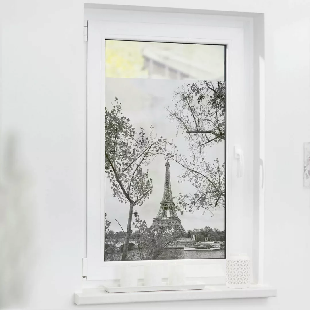 LICHTBLICK ORIGINAL Fensterfolie "Paris", 1 St., blickdicht, strukturiertKl günstig online kaufen