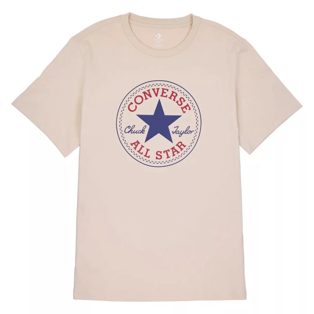 Converse T-Shirt "UNISEX CONVERSE GO-TO ALL STAR PATCH LOGO STANDARD FIT T- günstig online kaufen