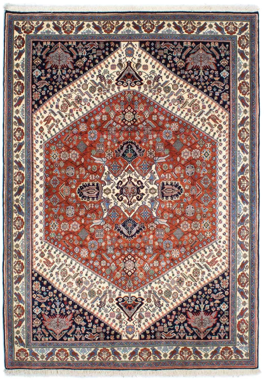morgenland Wollteppich »Gabbeh - Kaschkuli Persern - 237 x 171 cm - braun«, günstig online kaufen