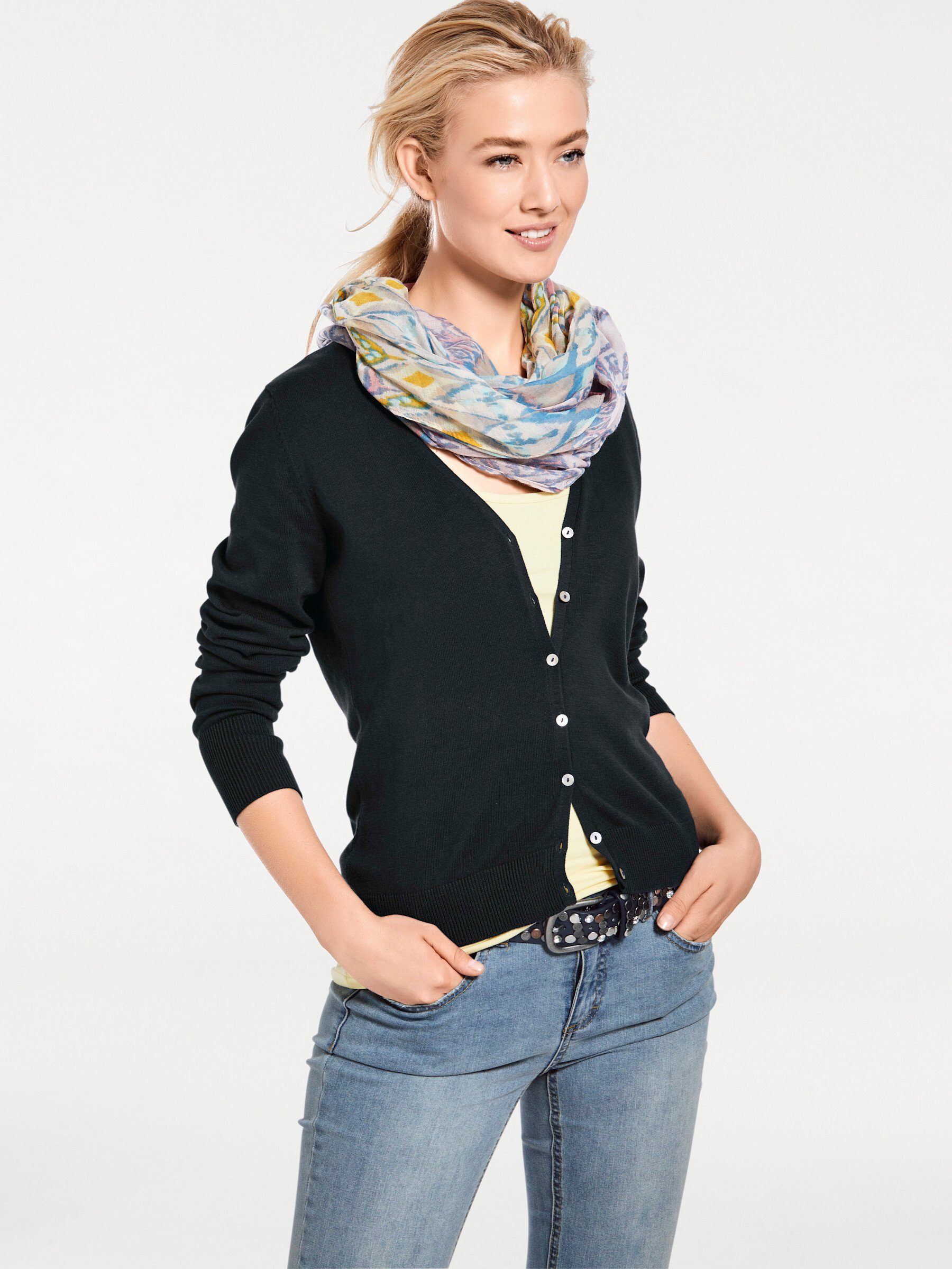 heine Strickjacke Feinstrickjacke günstig online kaufen