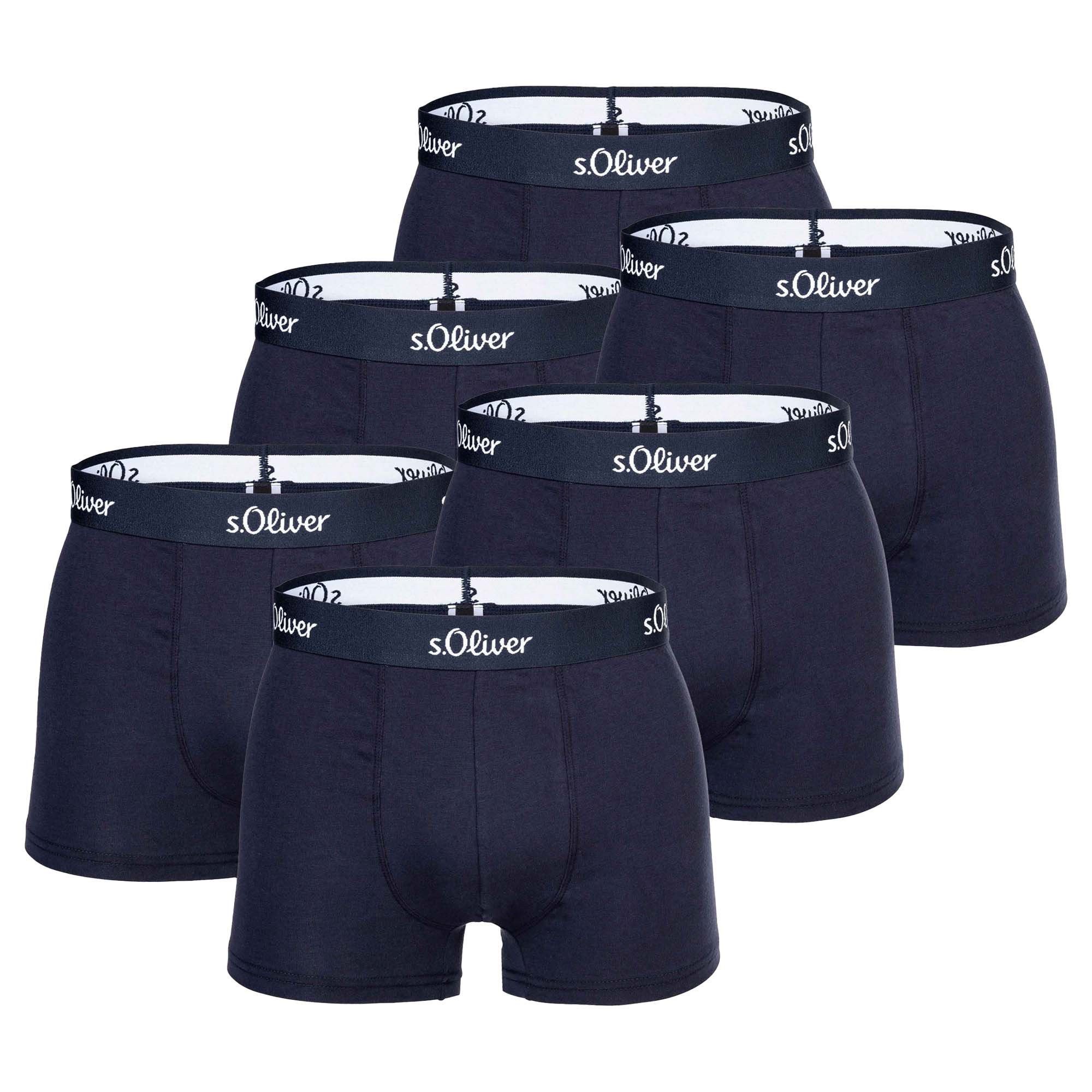 s.Oliver Boxer Herren Boxershort 6er Pack günstig online kaufen